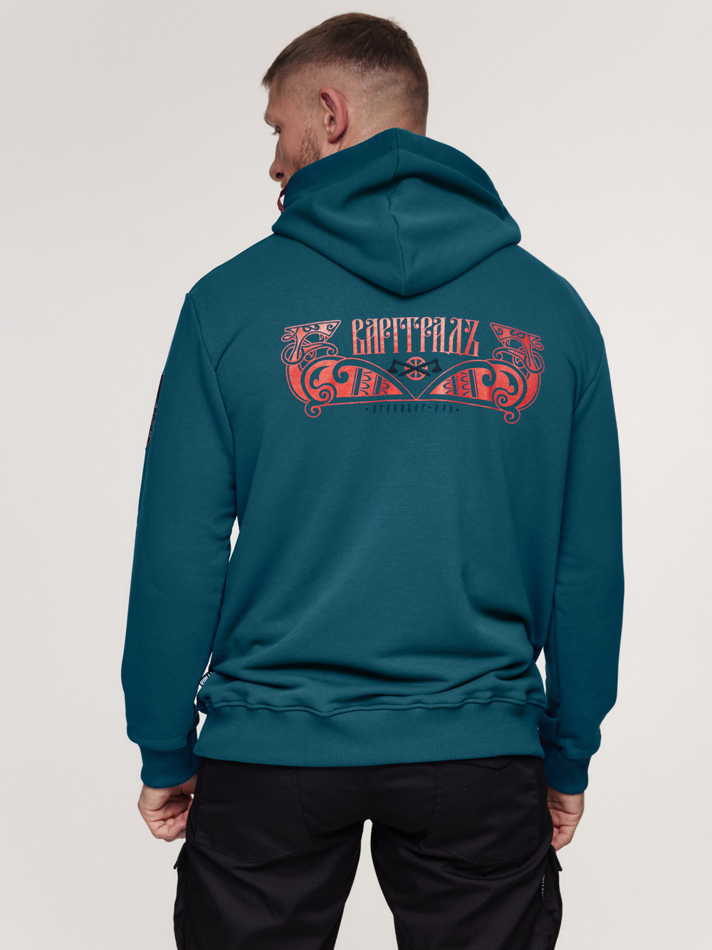 Худи Варгградъ мужская индиго «Бранибор 983» без начёса