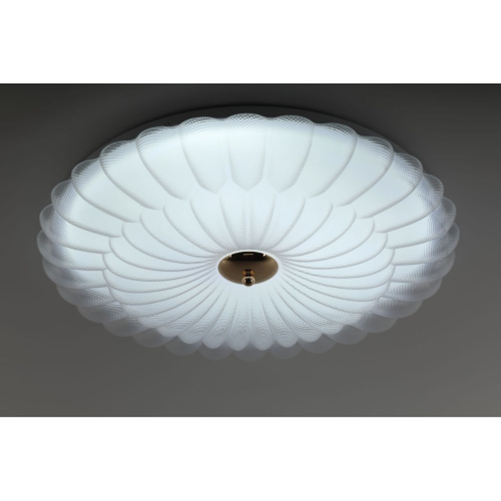 Светильник потолочный светодиодный ЭРА Классик без ДУ SPB-6 Chester 84W-3K-6,5K WH+GD 3000-6500К белый/золото