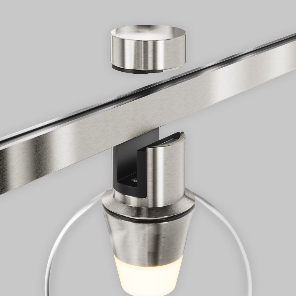 Трековый магнитный светодиодный светильник Maytoni Flarity Bubble TR148-1-3W3K-PT