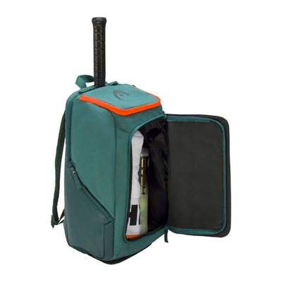 Теннисная сумка HEAD Pro 28L Backpack - Green, Orange