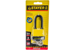 Навесной всепогодный замок 50 мм STAYER MASTER 37141-40
