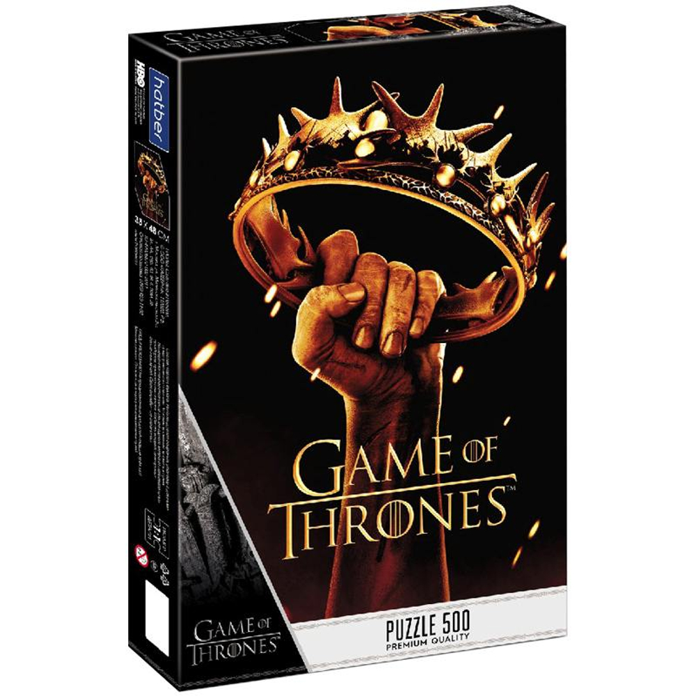 Пазлы 500 "Игра престолов- (Game of Thrones)"HATBER-PREMIUM 500ПЗ2_26444