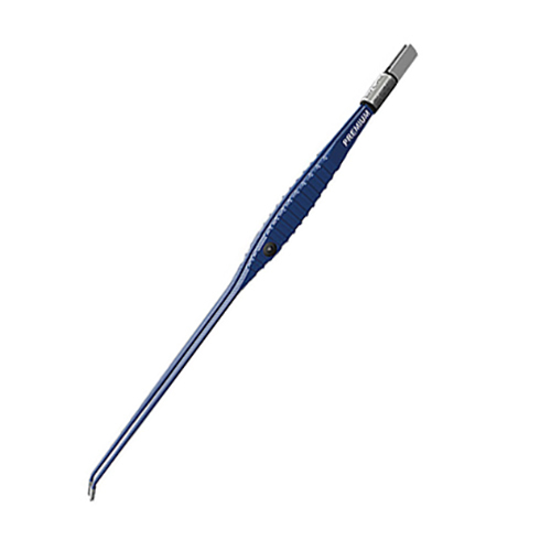 Пинцет биполярный Premium прямой, 1 мм изогнутый наконечник, 18,5 см