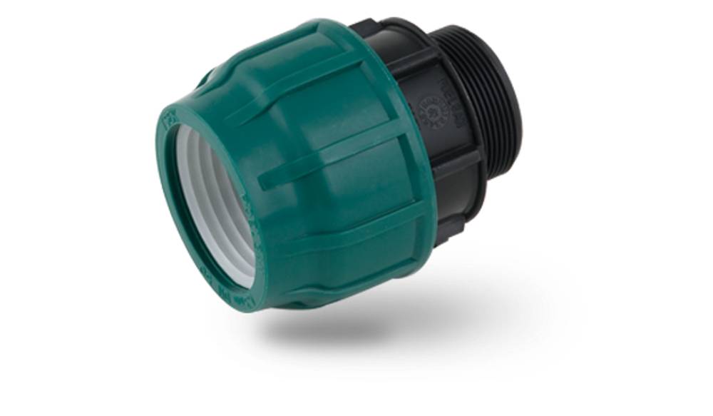 Муфта ПЭ 90х3" НР