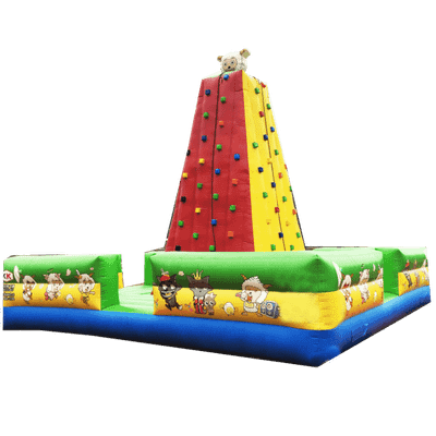 Коммерческий надувной скалодром "Великий покоритель вершин" 8*8*7 м