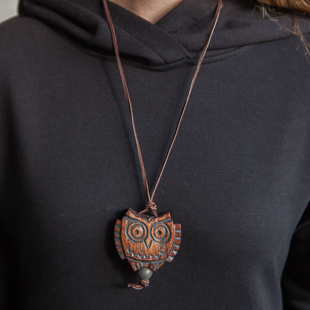 Подвеска СОВУШКА (талисман мудрости)
