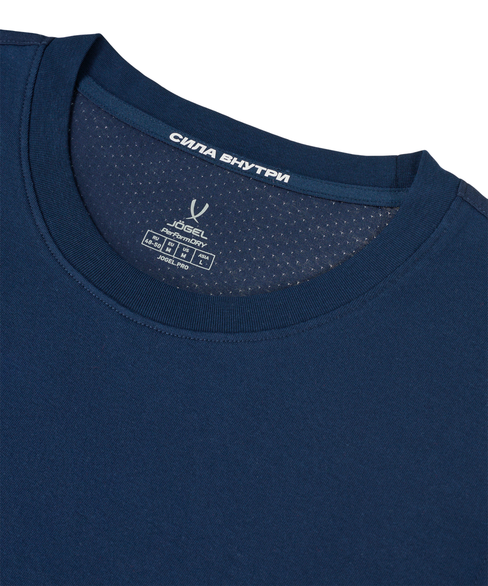Майка тренировочная JÖGEL DIVISION PerFormDRY Training CVC Z4, темно-синий