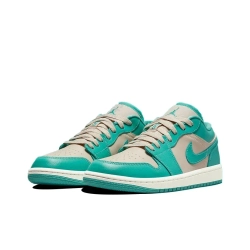 Женские кроссовки Air Jordan 1 Low 'Tropical Teal Sandy Beige' DC0774-131