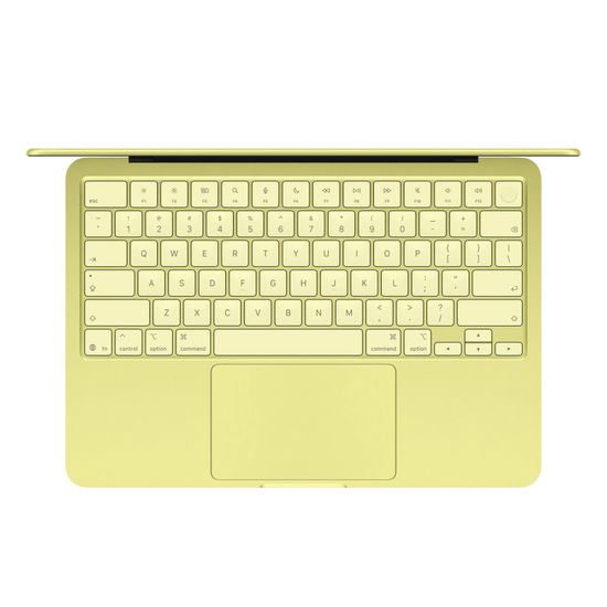 Apple MacBook Neo 13" (A18, 6C СPU/5С GPU, 2026), 8 ГБ, 256 ГБ SSD, желтый цитрус