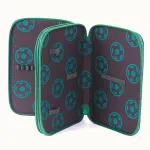 Пенал 2 отделение 210*140 Brauberg Fire football, ткань