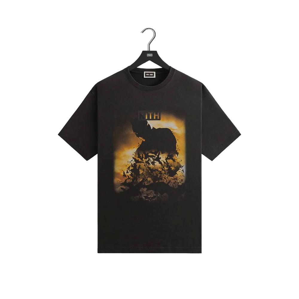 Футболка KITH x BATMAN Batman Begins Vintage Black Tee