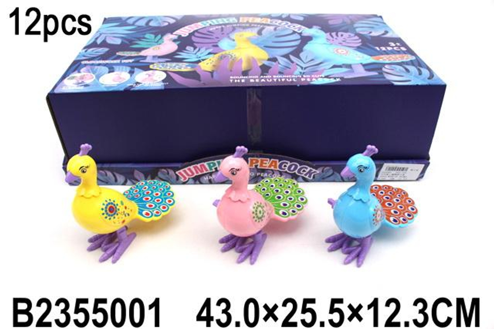 Заводная игрушка Птичка, 662-43A