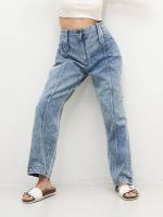 Брюки джинсовые RETRO варенка, синий