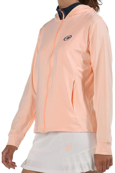 Женская Кофта теннисная Bullpadel Edorta - salmon fluor