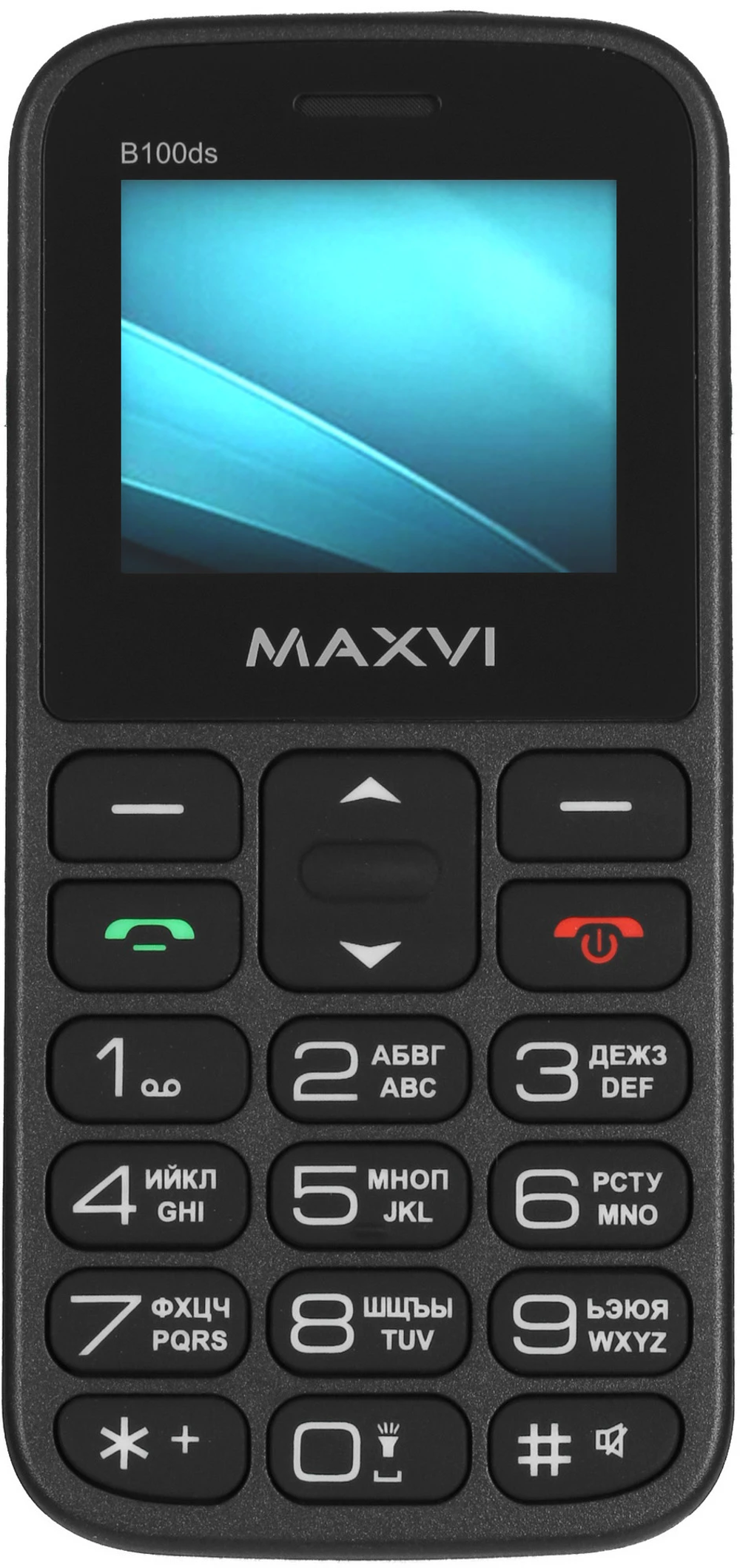 Сотовый телефон Maxvi B100i Black