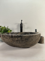 Раковина из речного камня RS-65626 49*48*15 0857