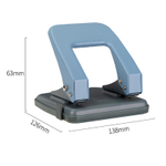 Дырокол DELI, до 35 листов, металлический корпус