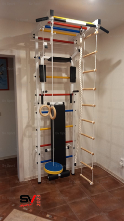 Монтаж шведской стенки Sv Sport в бетонные, кирпичные стены