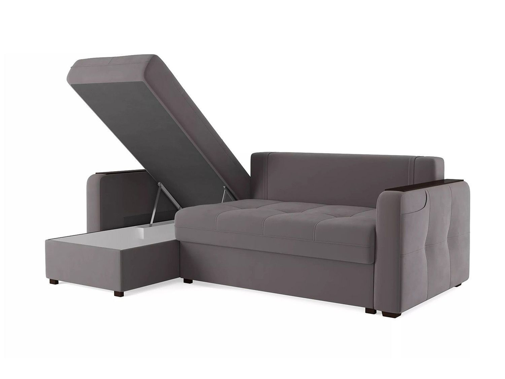 Диван угловой Smart 3 1Пф-2Т Велюр Velutto 19
