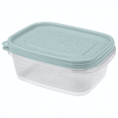 Комплект контейнеров "арт-декор" 1,25л (светло-голубой)