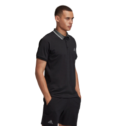 Мужское поло теннисное Adidas M T Freelift Polo - black/grey three