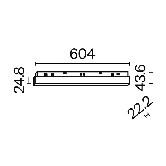 Трековый светильник Базис / Basis Exility 4000K 24Вт 120° Technical tr030-2-24w4k-w