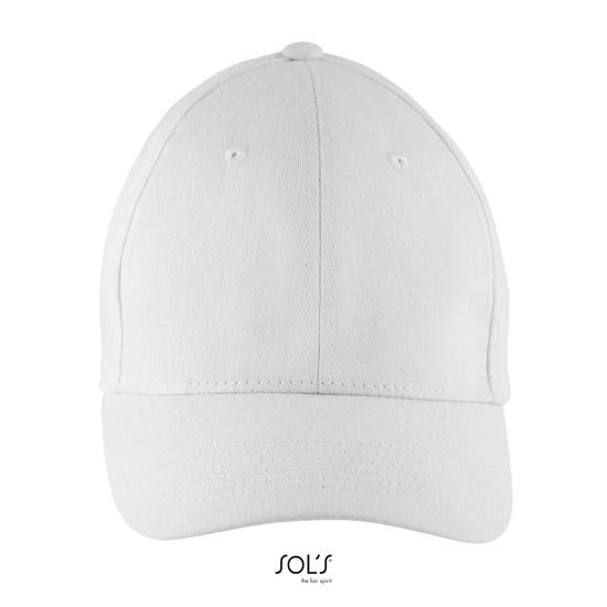 Бейсболка SOLAR, 6 клиньев