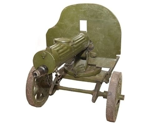 ММГ пулемет Максима на станке Соколова, учебный макет