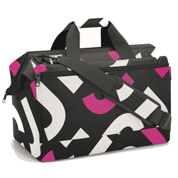 Сумка allrounder l pocket signature bold pink