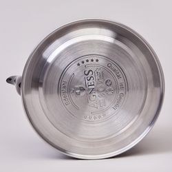 ЧАЙНИК AGNESS 3,0 Л СО СКЛАДЫВАЮЩЕЙСЯ РУЧКОЙ, СТАЛЬ 18/10, ИНДУКЦИОННОЕ КАПСУЛЬНОЕ ДНО