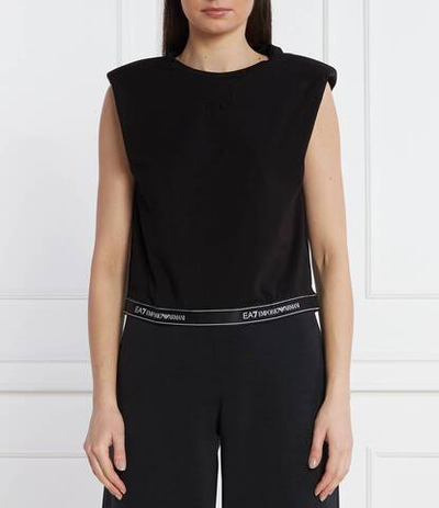 Топ EA7 - черный(3DTT22 TJ6SZ)