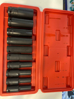 Набор головок ударных удлиненных 1/2" 8-24мм 10 предметов