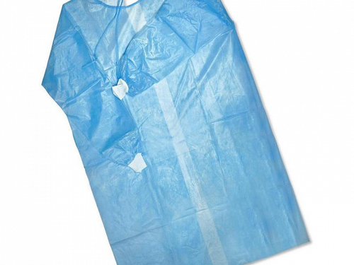 Халат хирургический спанбонд рукава на манжетах 140х140 стерильный