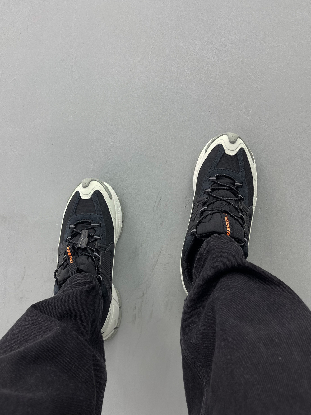 Кроссовки Nike Zoom V.R #2295 (чёр.-сер.)