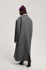 Пальто-пиджак макси