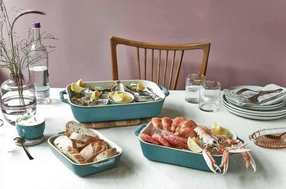 STAUB - Блюдо варочное керамическое 4,5л белое / артикул   40511-151-0  / GTIN 4009839317187