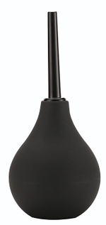 Черный анальный душ Travel Size Anal Douche (Цвет: черный)