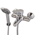 Смеситель для ванны MELODIA Rock картридж 35мм короткий излив MDV35240