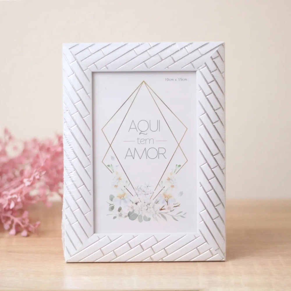 Фоторамка 10*15см «Флоренция» серый, пластик