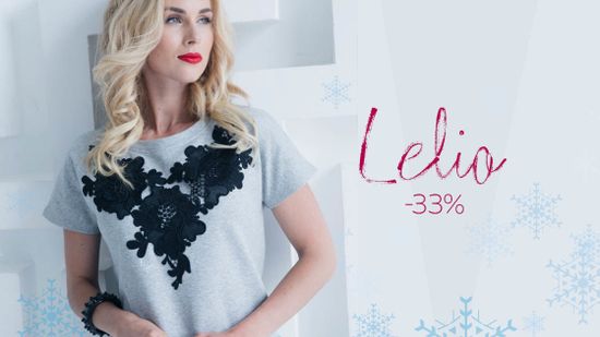 Скидка 33% на одежду для дома и отдыха Lelio 😍
