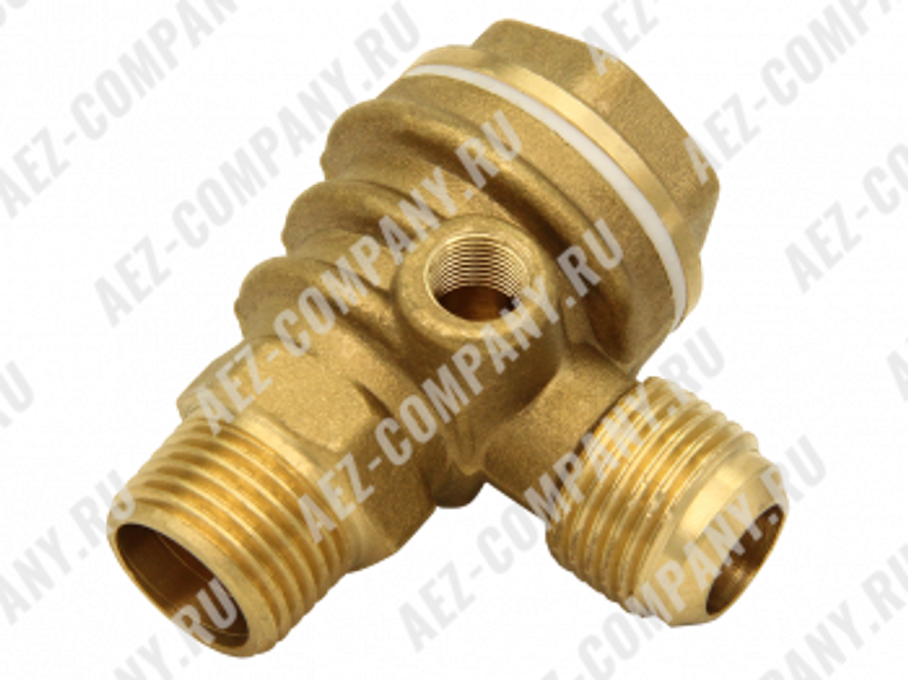 Клапан компрессора обратный (вход/выход: 1/2"Н - 3/4"Н, трубка:Вн) [AEZ]