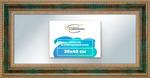 Зеркало настенное в раме 20x40