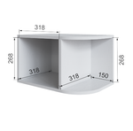 Антресоль Бруклин 35АУ3300