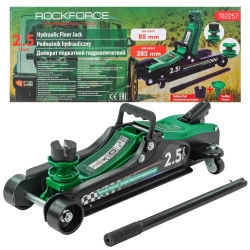 Домкрат подкатной гидравлический 2,5т (h min 80мм, h max 385мм) RockForce##Rock FORCE RF-T82257