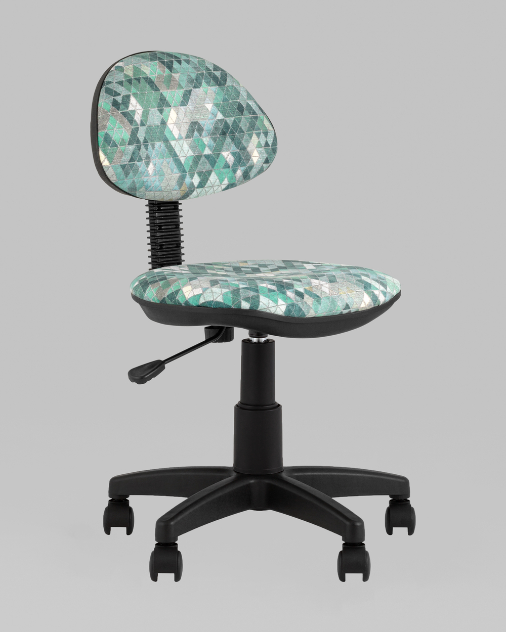 Кресло компьютерное детское УМКА абстракция зеленый