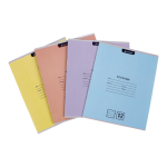 Тетрадь школьная "Classic" А5 12л лин 98% (Funguru) микс цветов (комплект 5 шт)