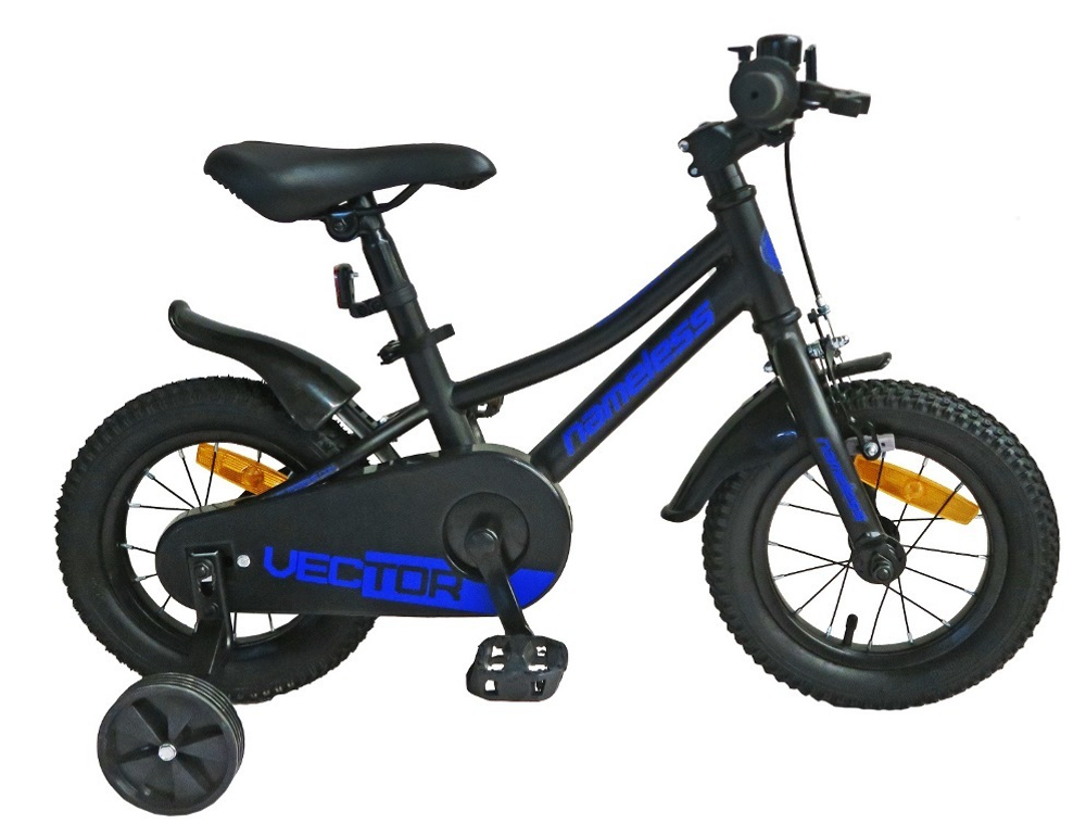 Велосипед 16&quot; Nameless VECTOR, черный/синий