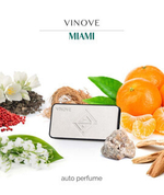 Ароматизатор для автомобиля VINOVE LEATHER IVORY /MIAMI/ МАЙАМИ