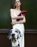 Сумка Эклер красный глянец