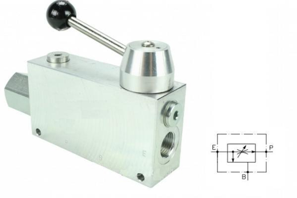 004.003.OYO трехлинейный регулятор расхода 3/8" DN6